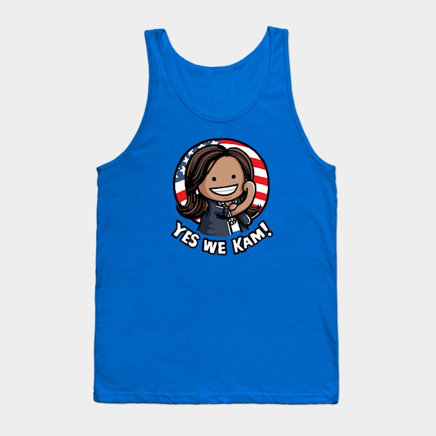 Yes We Kam! Tank Top by Walmazan